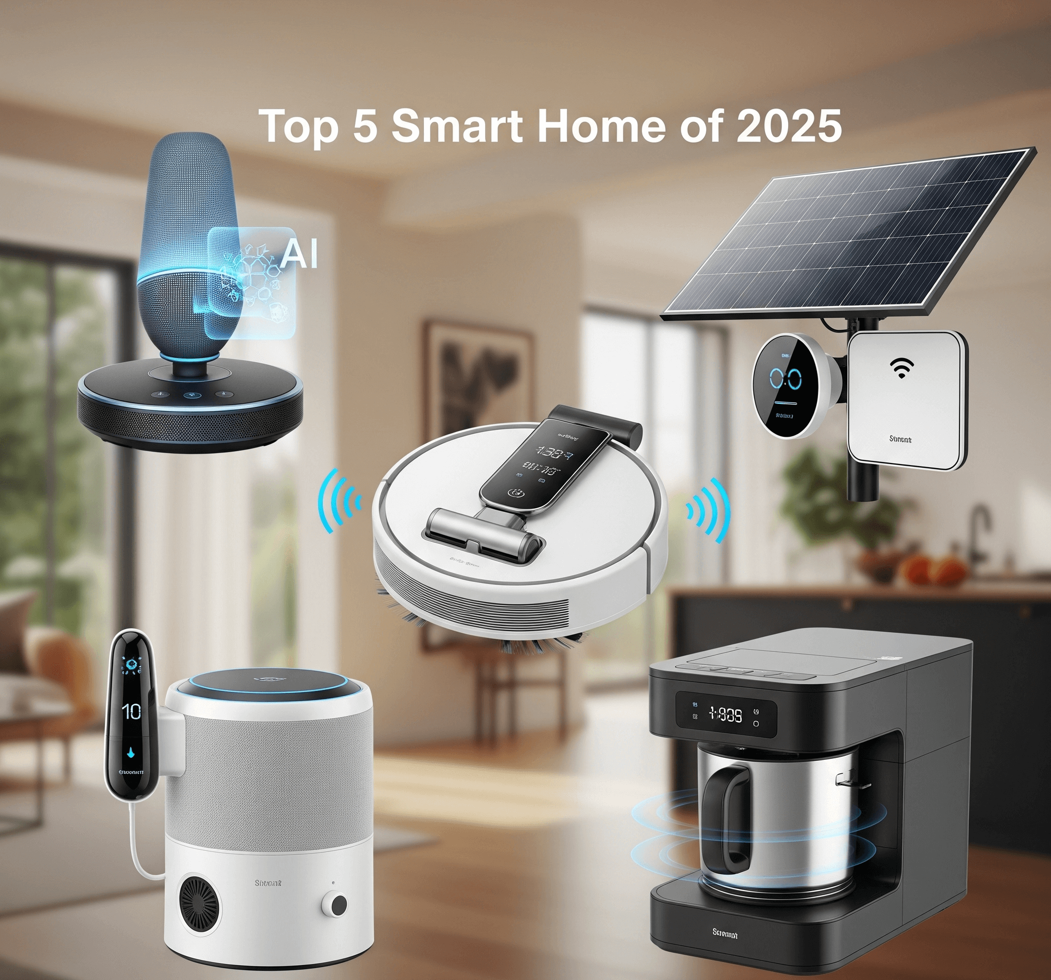 Top 5 Smart Home Gadgets in 2025